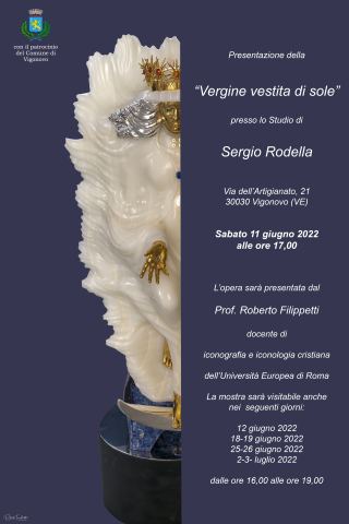 Presentazione della mostra "Vergine vestita di sole" di Sergio Rodella