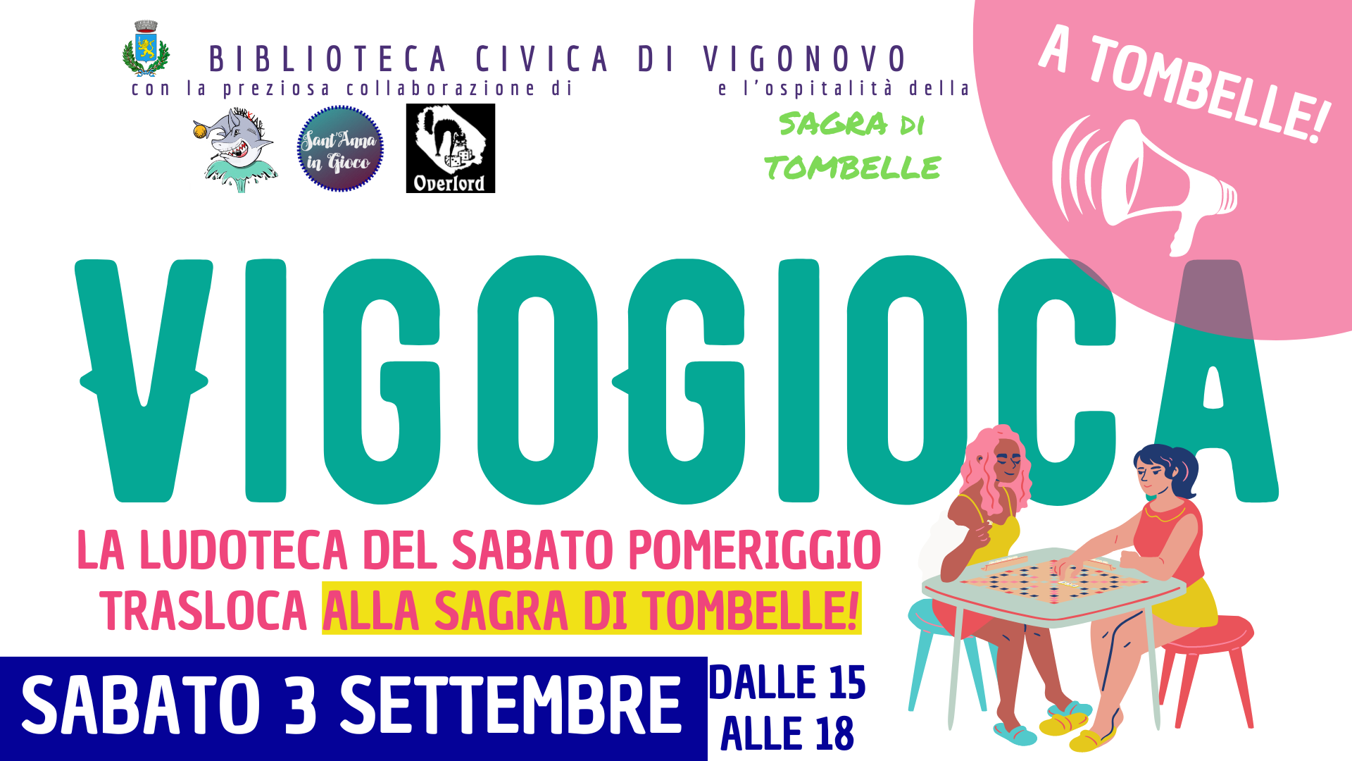 VigoGioca di settembre, ospite alla sagra di Tombelle