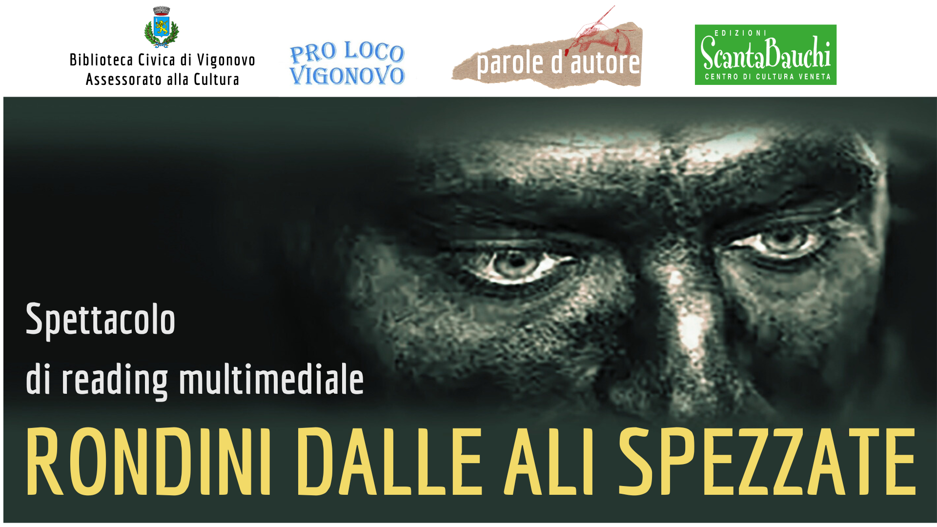 "Rondini dalle ali spezzate" - reading multimediale