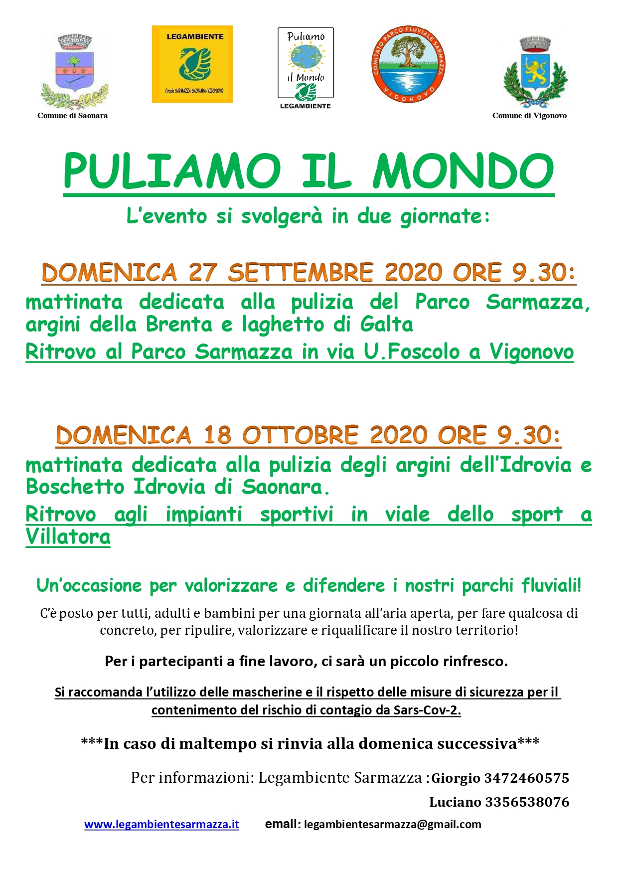 Puliamo il Mondo 2020
