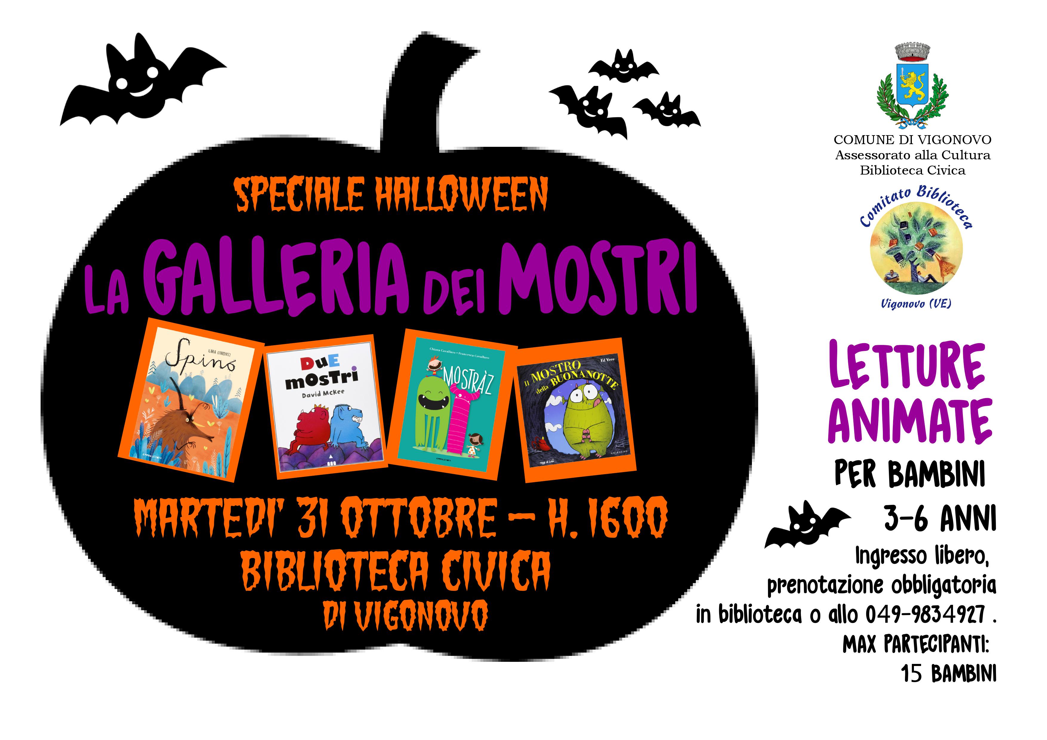Letture animate - La galleria dei mostri