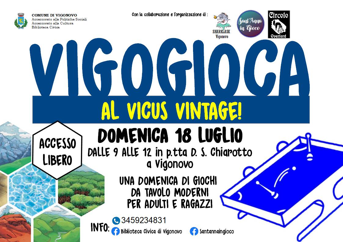 Anche il VigoGioca al Vicus Vintage