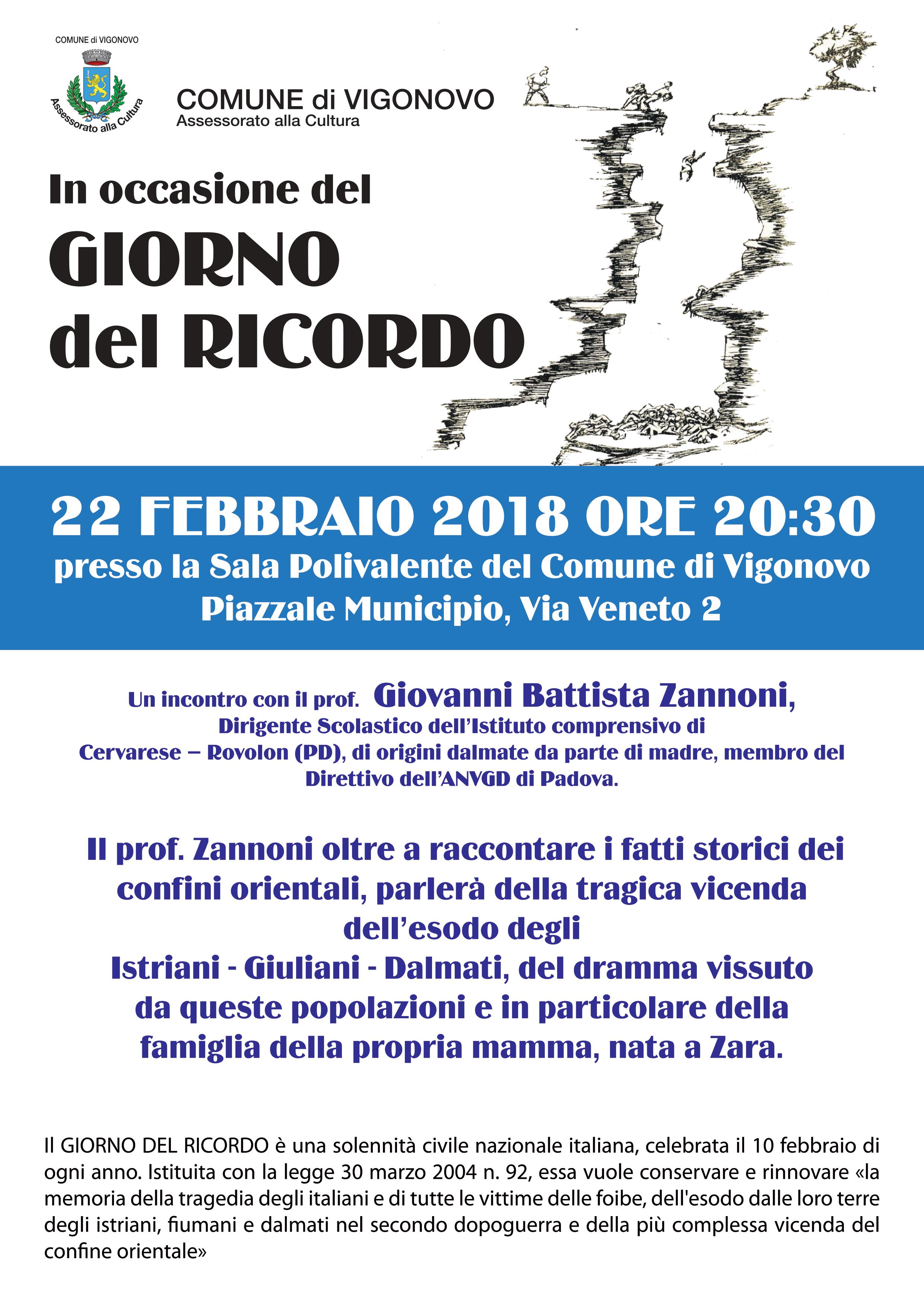 IL GIORNO DEL RICORDO