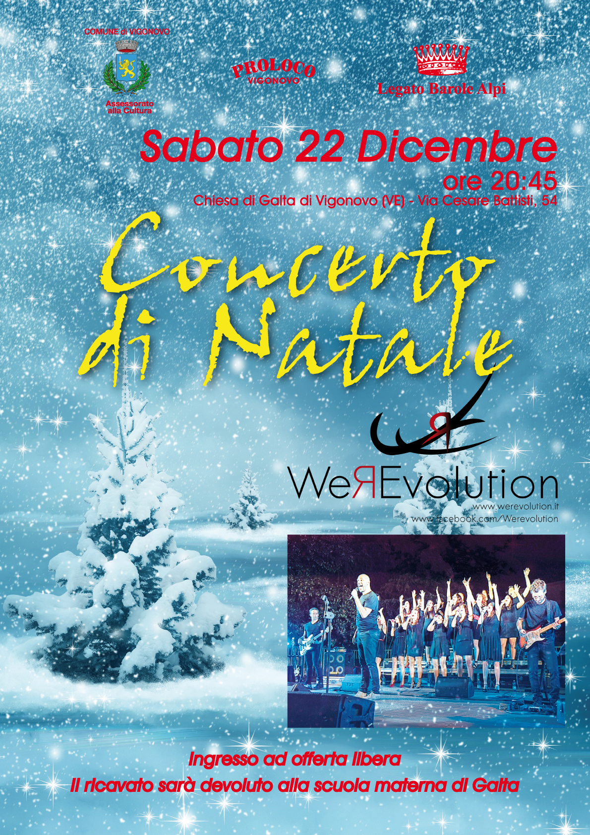 Concerto di Natale a Galta di Vigonovo