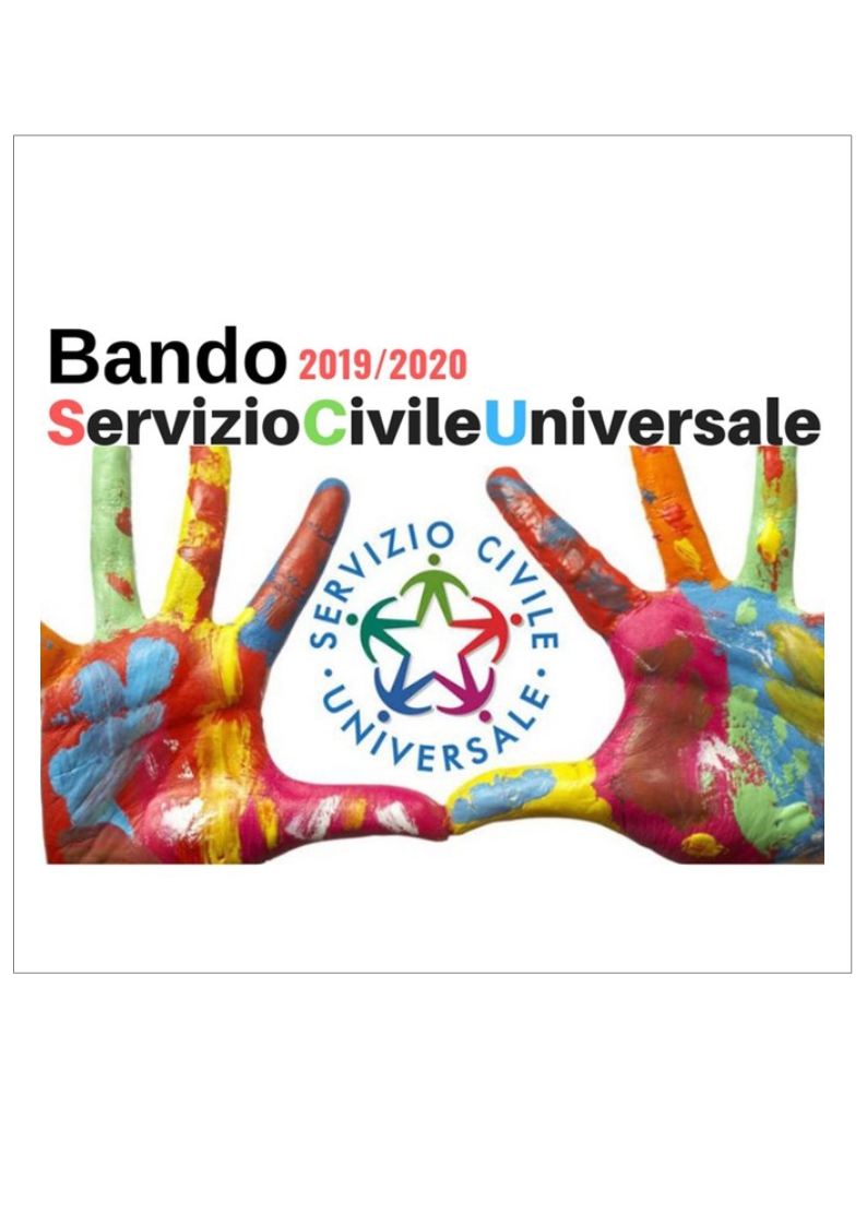 Progetti di Servizio Civile Universale. Pubblicate le graduatorie provvisorie