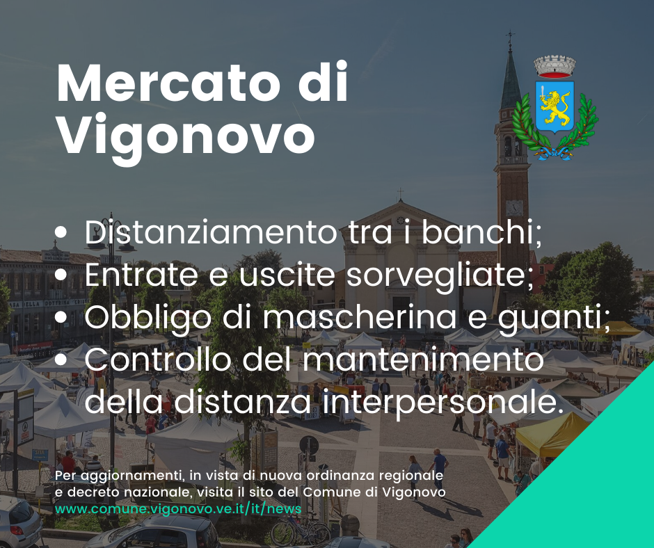Mercato di Vigonovo - Riapertura