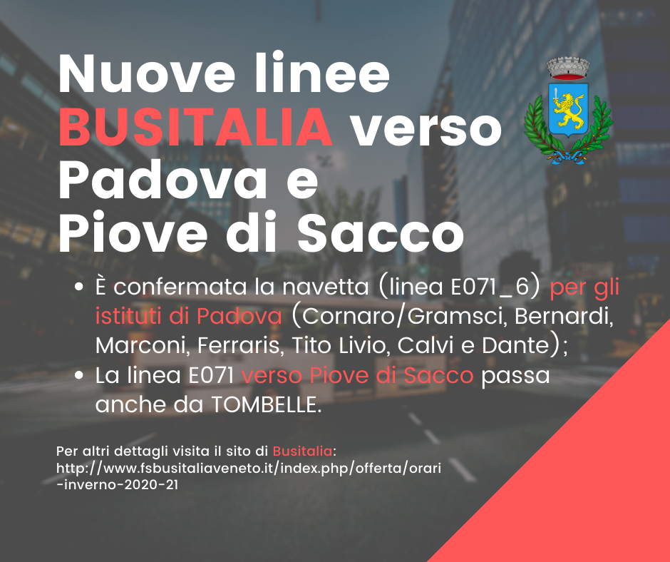 Comunicazione per il trasporto pubblico degli studenti