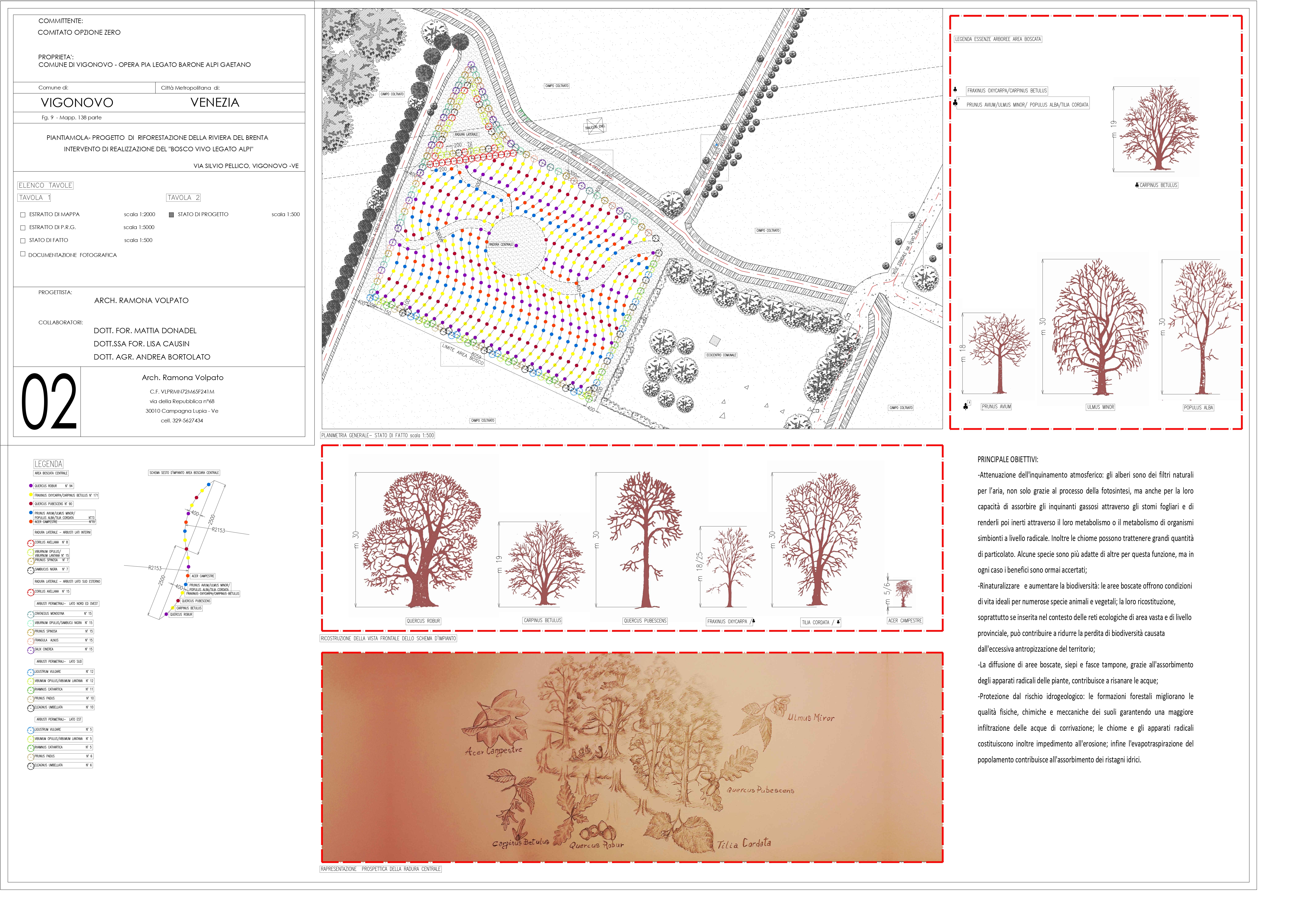 Progetto "Bosco Vivo Legato Alpi"