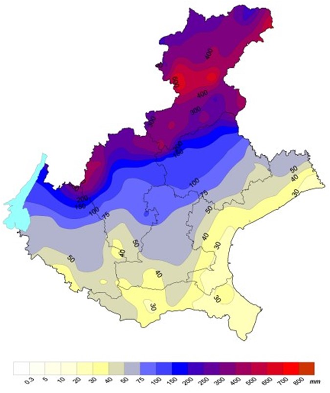 Procedure per l'erogazione dei contributi a favore di privati e delle attività produttive per far fronte ai danni causati dagli eventi meteorologici dal 27 ottobre al 5 novembre 2018 in Veneto